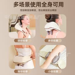 image-Cross-border trapezius hot compress massager shoulder and neck massage shawl electric kneading multifunctional back massager manufacturer
