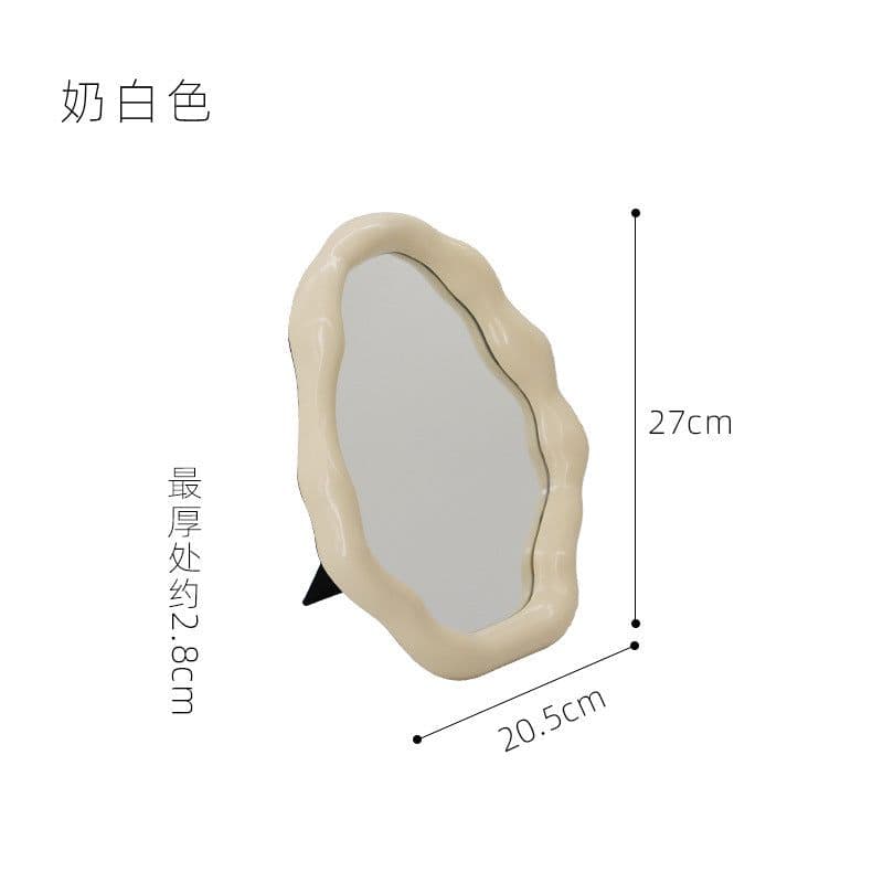 image-Nordic Small High-Value Portable Makeup Mirror for Students