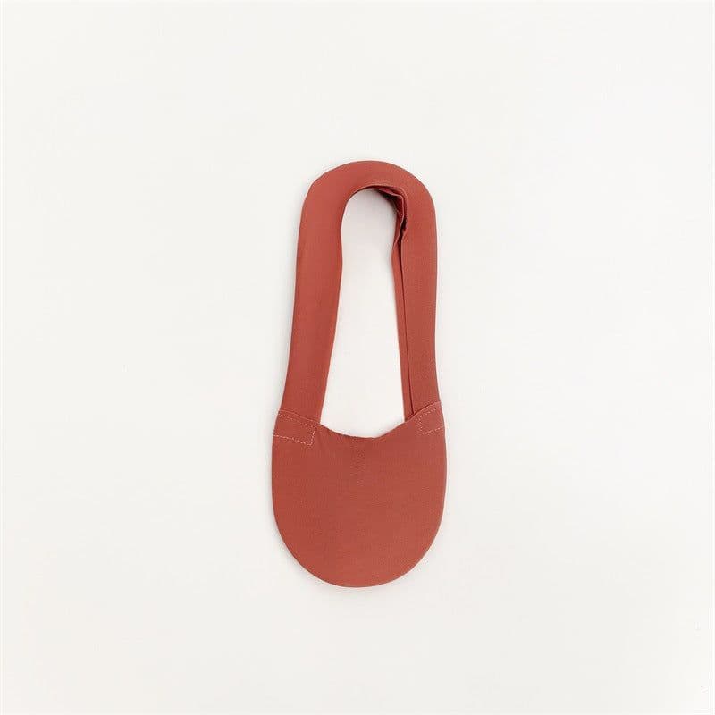 image-Yi Shangmei Women's Boat Socks - Caramel Cotton