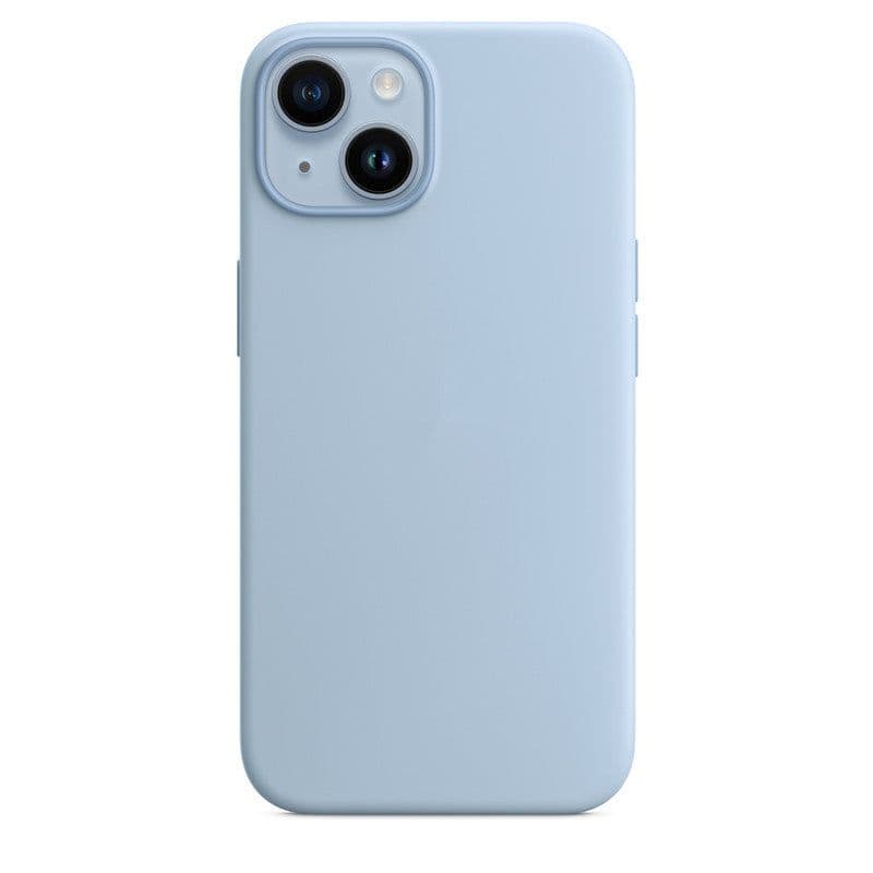 image-iPhone 14 Pro Max Silicone Case - Pale Yellow MagSafe