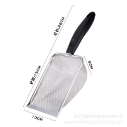 image-Stainless Steel Cat Shovel - Upgraded Handle, Pet Cleaning Tool, Beach Shovel, 6 Colors