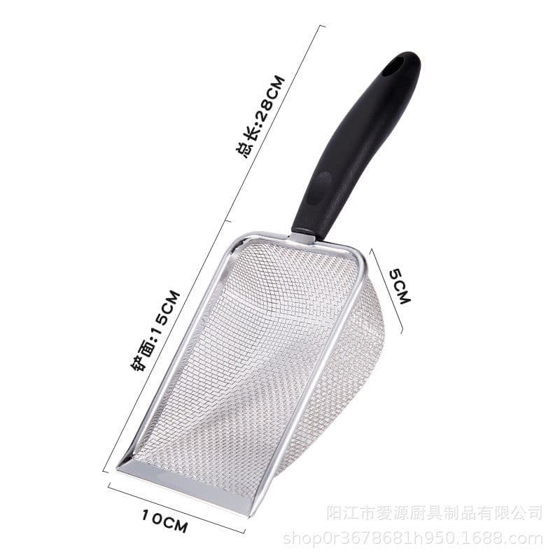 image-Stainless Steel Cat Shovel - Upgraded Handle, Pet Cleaning Tool, Beach Shovel, 6 Colors