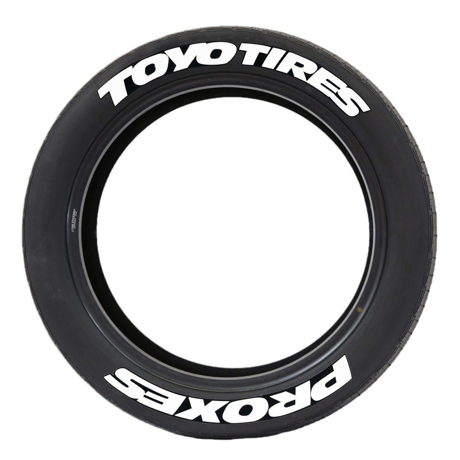 image-Car Tire Letter Stickers 3D English Alphabet