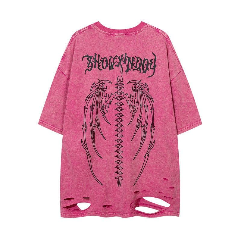 image-TKPA Hip-Hop T-Shirt - Black Skeleton Devil XXL