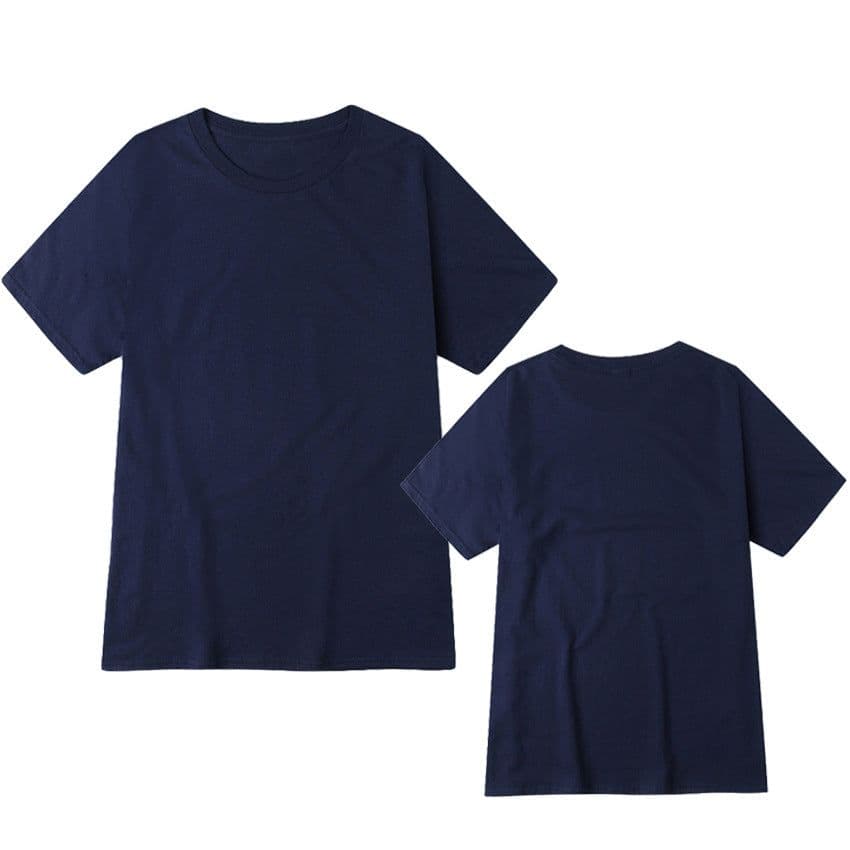 image-Men's Cartoon T-Shirt Dark Gray Cotton Short Sleeve