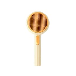 image-Aiwo Pumpkin Pet Comb - Cat Dog Hair Brush Green