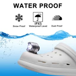 image-Spot Headlights for Outdoor Sports Clog Lights - Gold