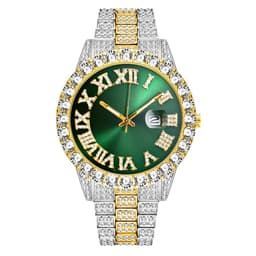 image-Taurus Pine Watch Bracelet Set - Gold 37mm