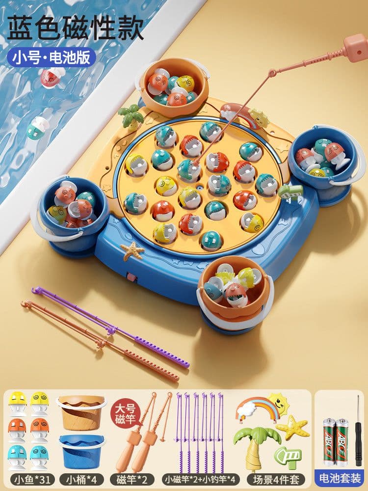 image-Magnetic Fishing Toy - Educational Playhouse for Kids