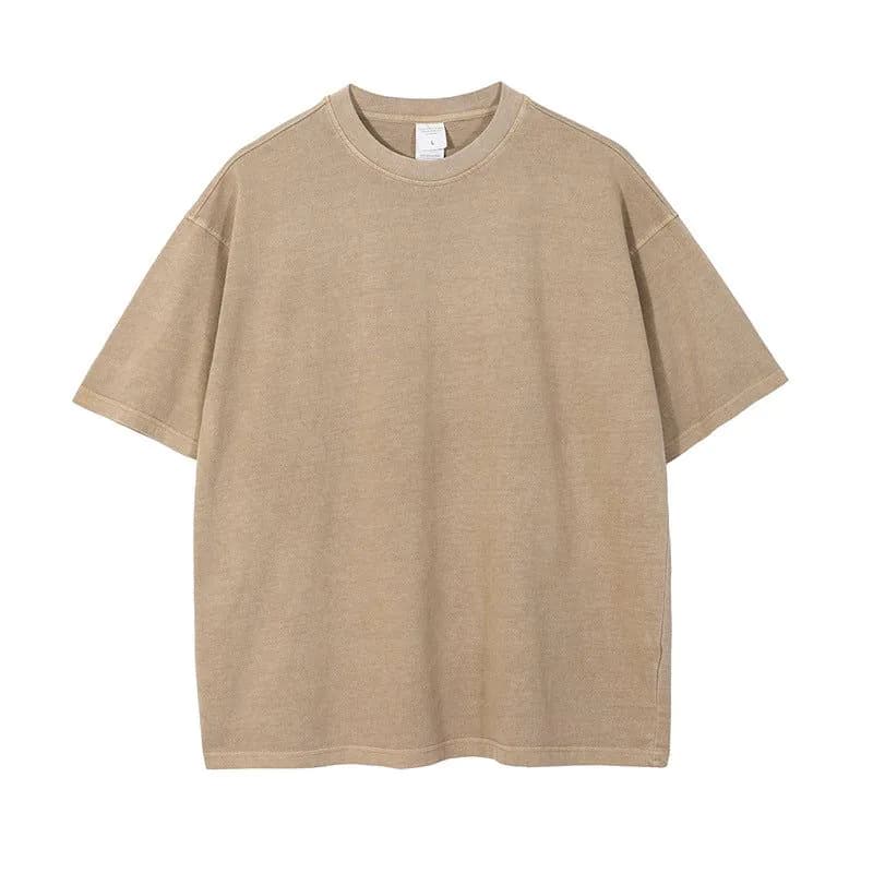 image-Artie Men's T-Shirt 250G Washed Gray Green XXL