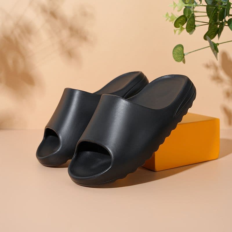 image-Children's Brown Slippers, Casual Indoor Sandals Size 37/38