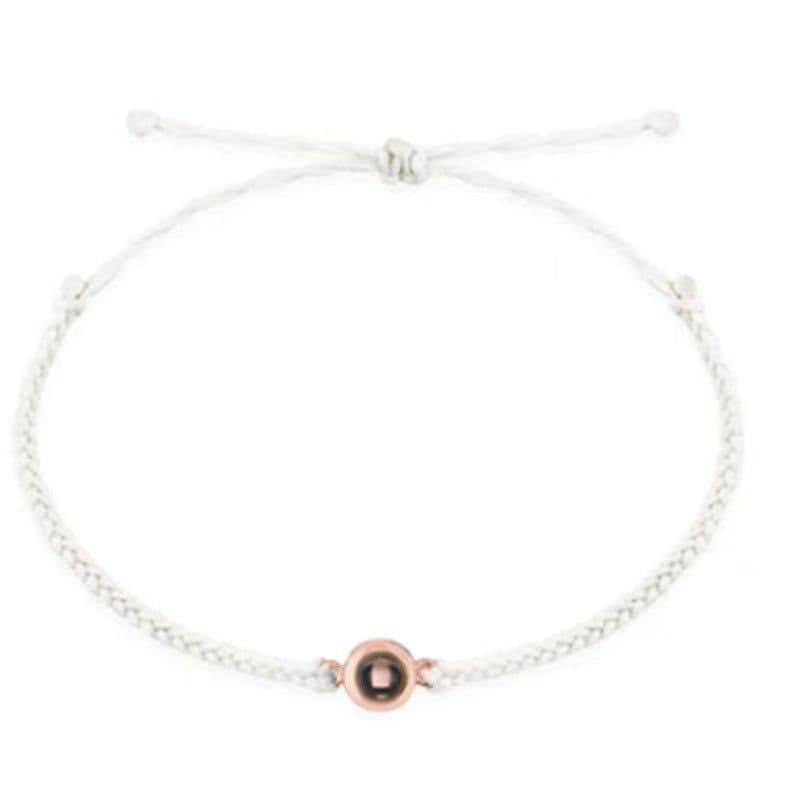 image-Minghao Braided Rope Bracelet - Titanium Steel