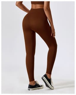image-Zechuang Seamless Yoga Pants - Avocado Green L