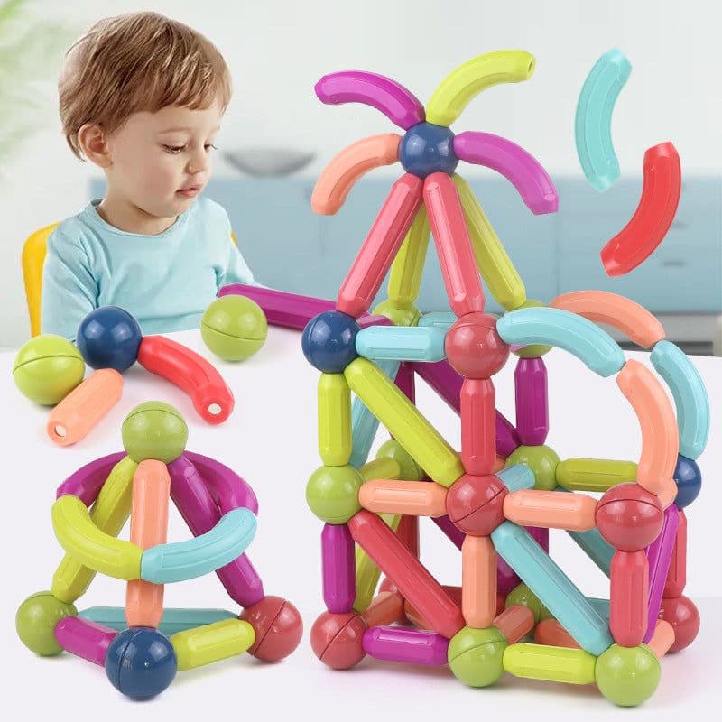 image-Yunying Brothers Magnetic Building Blocks - 100pcs