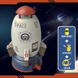image-Rocket Sprinkler Toy - Water Spray Kids Outdoor Game