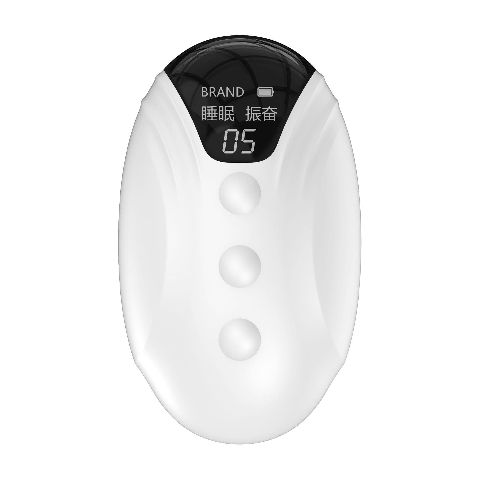 image-Cross-border smart hand-held sleep instrument portable micro-current assisted decompression sleep aid wireless charging sleep egg