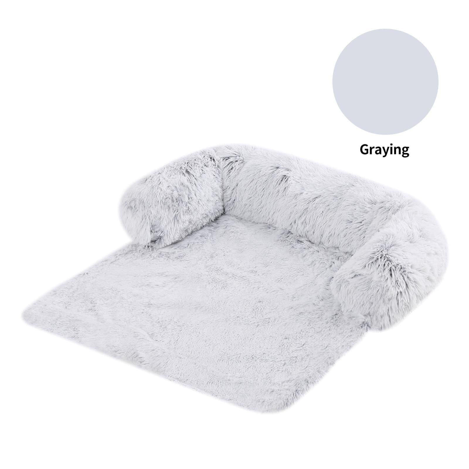 image-Washable Sofa Cushion - Pink XL Pet Dog Kennel Cushion