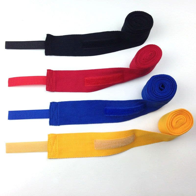 image-Professional Boxing Training Straps - Blue Cotton Fitness Bands 5*5m