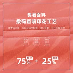 image-Foreign trade European and American buttocks printed yoga pants women's hip lifting running fitness nine-point pants nude high-waist tight sports pants