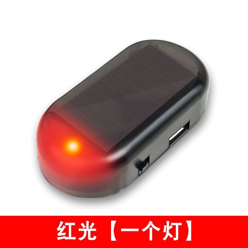image-Car Solar Anti-Theft LED Warning Light