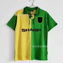 image-Football Jersey - Retro Home Away Long Sleeve Polyester