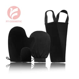 image-Self-tanning Exfoliating Gloves - Tanning Mitt Set