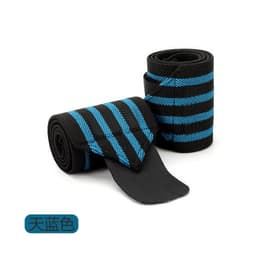 image-Sports Compression Wrist Wraps - Men's & Women's Elastic Wrist Guards 53CM White Red Stripe