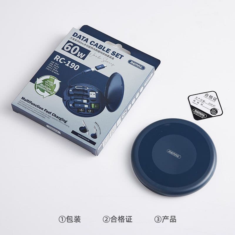 image-REMAX Wanbao Type-C 60W Fast Charging Cable Pink