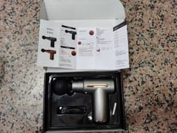image-Pocket Mini Fascia Gun - 4 Heads 5 Gears Massager