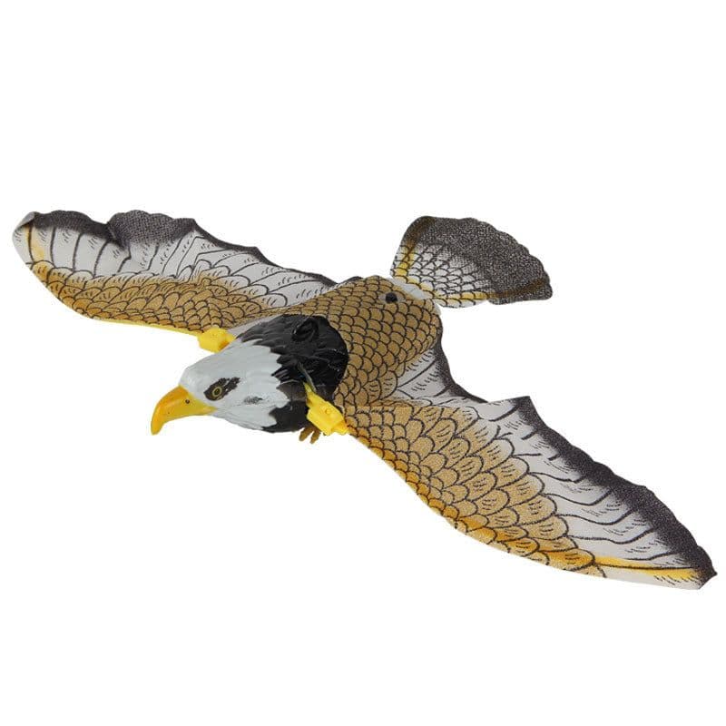 image-Street stall electric hanging wire flying eagle electric hovering bird electric parrot children's toy funny cat flying toy