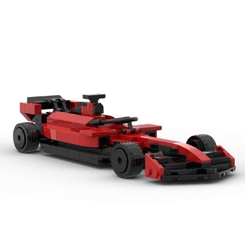 image-Toy cross-border compatible Lego Ferrari F1 SF-23 sports car building blocks MOC car model boy gift assembly
