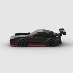image-Children's Toy Car Racing Model Building Blocks