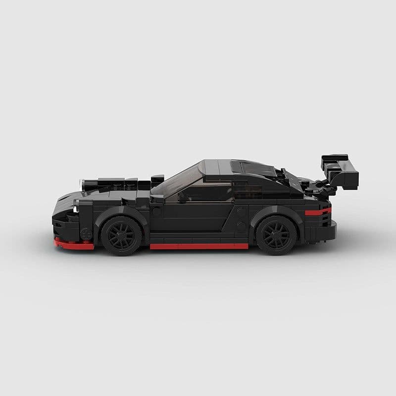 image-Children's Toy Car Racing Model Building Blocks