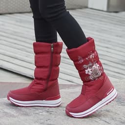 image-cocodog Women's Snow Boots - Black High-Top Winter