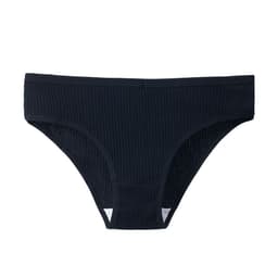 image-Summer breathable skin-friendly sports high elastic stretch ladies briefs cotton comfortable new pure color girls underwear