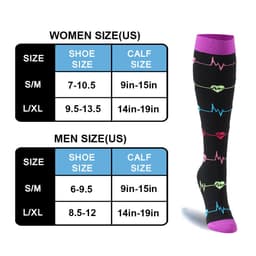 image-Cross-border Hot Compression Calf Socks for Men/Women - Elastic Sports