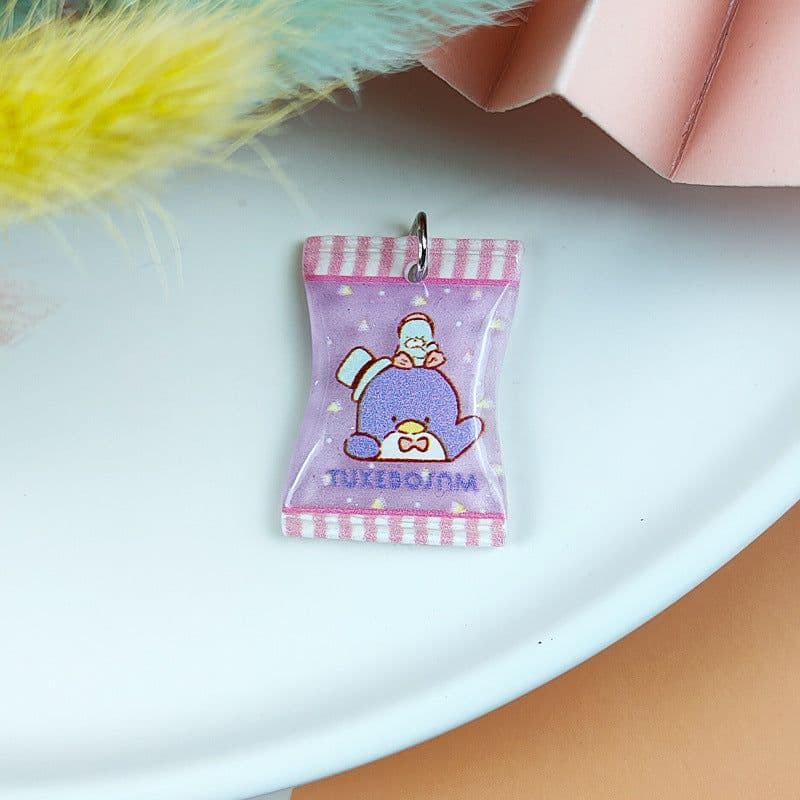 image-Resin Candy Pendant Charm DIY Jewelry Accessories