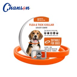 image-Chenshun Adjustable Pet Repellent Collar - 62cm x 38cm, Green