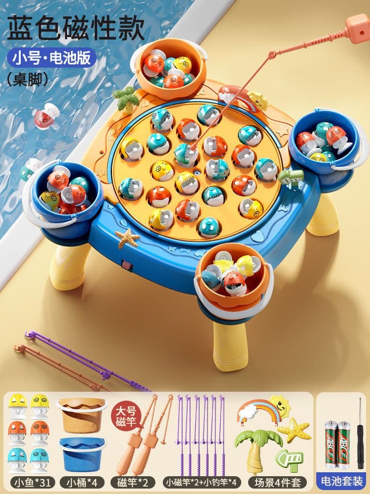 image-Magnetic Fishing Toy - Educational Playhouse for Kids