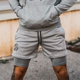 image-Muscle Aesthetics Men's Basketball Shorts - Black Slim Fit