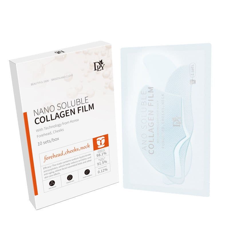 image-Nano-filled collagen soluble mask water-soluble mask cross-border wholesale hydrolyzed silk filling sheet type 3