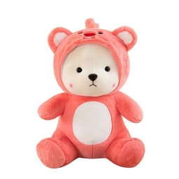 image-Little Bear Hug Strawberry Plush Toy - Teddy Bear Doll