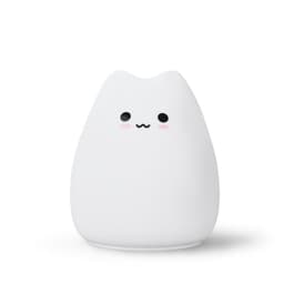 image-Silicone Night Light - Cute Cat Color-Changing, Battery Operated, Student Gift