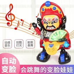 image-Texi Talking Dancing Robot Duck Toy for Kids - Blue