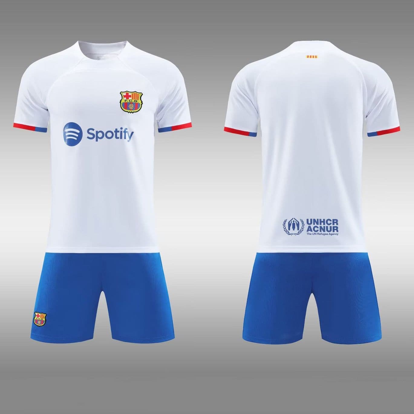 image-Football Jersey - Unisex Polyester Soccer Kit Adult