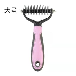 image-Pet Comb Dog Cat Stainless Steel Hair Removal Knot Knife - 3-in-1