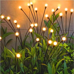 image-Solar LED Firefly Lamp - Outdoor Garden Waterproof