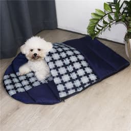 image-cross-border multi-color waterproof wear-resistant thickened dog sleeping bag pet bed outdoor warm dog kennel mat pet kennel