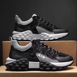 image-2023 men's spring all-match casual thick-soled Forrest Gump sneakers running daddy shoes trendy shoes net red student shoes