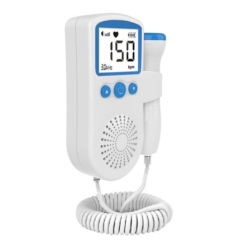 image-Fetal Doppler Heart Rate Monitor - Pregnant Women Stethoscope